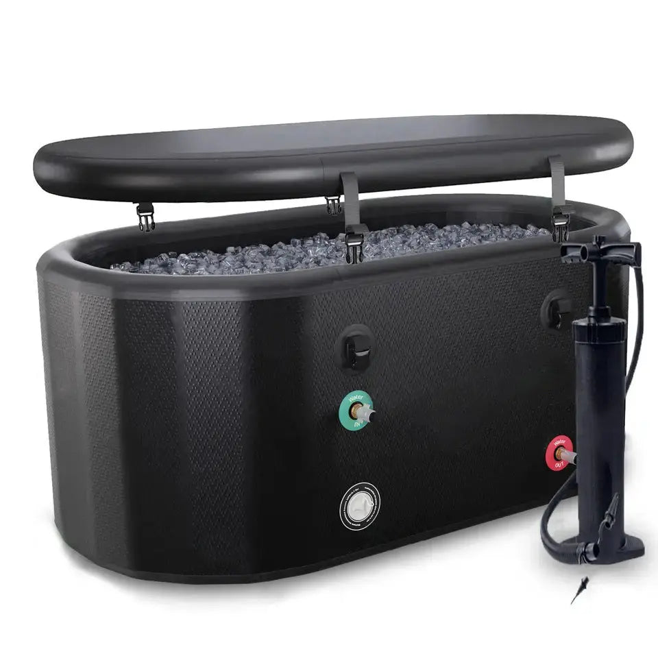 Portable Outdoor Inflatable Ice Bucket for Cold shock Therapy Flexcore Fitness